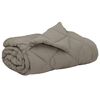 vidaXL Summer Duvet 220 x 260 cm Summer 200 gsm Light Grey