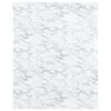vidaXL Furniture Sticker Self-Adhesive Marble White 90x500 cm PVC