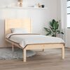 vidaXL Bed Frame without Mattress 90x200 cm Solid Wood Pine