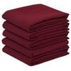 vidaXL Table Cloth 5 pcs Wine Red 140 x 200 cm Rectangular