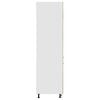 vidaXL Refrigerator Cabinet Lyon Sonoma Oak 60x57x207 cm Engineered Wood