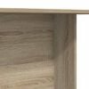 vidaXL Dining Table Sonoma Oak 110 x 60 x 75 cm Engineered Wood