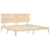 vidaXL Bed Frame without Mattress 200x200 cm Solid Wood Pine