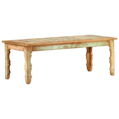 vidaXL Coffee Table 110x50x40 cm Solid Reclaimed Wood