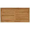 vidaXL Table Top Rectangular Solid Teak Wood Natural
