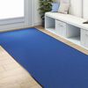 vidaXL Doormat Other Blue and Black 120 x 300 cm Polyamide and PVC
