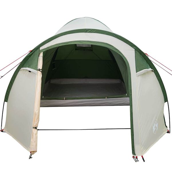 vidaXL Dome Tent with Roof Other Green 384 x 254 x 170 cm