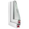 vidaXL Basement Window "RISOR" 60x100 cm Tilt&Turn DIN Right White
