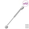vidaXL Hydraulic Gas Spring 12 pcs Silver 280 x 17 x 16 mm