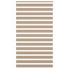 vidaXL Zebra Blind Sand Brown 135x200 cm Fabric Width 130.9 cm Polyester