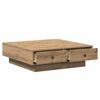 vidaXL Coffee Table Artisan Oak 90 x 90 x 28 cm Engineered Wood