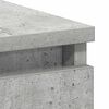 vidaXL Desk Concrete Grey 90x45x76 cm Engineered Wood