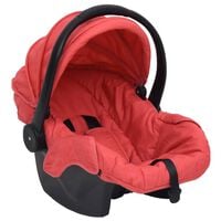 vidaXL Baby Car Seat Red 42x65x57 cm