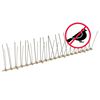 vidaXL 4-row Plastic Bird & Pigeon Spikes Set of 20 10 m