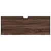 vidaXL Bathroom Sink Cabinet Brown Oak 80x30x60 cm Engineered Wood