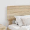 vidaXL Headboard with Headboard Sonoma Oak 75 cm Engineered wood