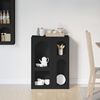 vidaXL Sideboard Black 59 x 35 x 80.5 cm Engineered Wood