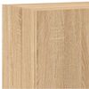 vidaXL 6 Piece TV Wall Units Sonoma Oak Engineered Wood