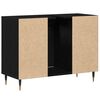 vidaXL Bathroom Cabinet Black 80 x 33 x 60 cm Engineered Wood