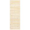 vidaXL Bed Slats 70x200 cm Solid Wood Pine