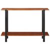 vidaXL Console Table Brown 110 x 30 x 75 cm Solid acacia wood