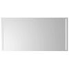 vidaXL LED Bathroom Mirror 100x60 cm