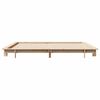 vidaXL Bed Frame without Mattress 200x200 cm Solid Wood Pine