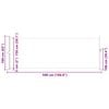 vidaXL Retractable Side Awning 160 x 500 cm Cream