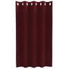 vidaXL Blackout Curtains 2 pcs Wine Red 140 x 140 cm Velvet