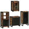 vidaXL Bathroom Furniture Set 4 pcs Multicolour Solid Reclaimed Wood
