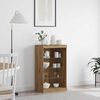 vidaXL LED Sideboard Artisan Oak 60.5 x 37 x 100 cm Engineered Wood