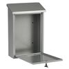 Practo Garden Mailbox Dublin Silver