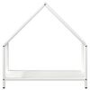 vidaXL Firewood Rack White 60x25x60 cm Cold-rolled steel