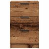 vidaXL Bedside Cabinet Old Wood 40x36x65 cm Engineered Wood