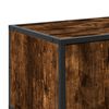 vidaXL TV Cabinet Smoked Oak 210x35x41 cm Engineered Wood