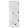 vidaXL Wardrobes with Drawer White 55 x 50 x 170 cm Solid Pine Wood