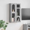 vidaXL Hanging Cabinet Grey Sonoma 59 x 20 x 100 cm Engineered Wood