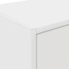 vidaXL Garage Wall Cabinets 2 pcs White Engineered Wood