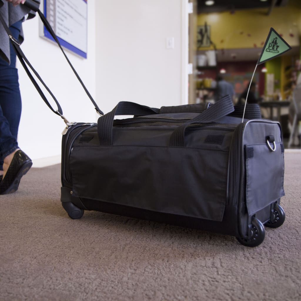 Sherpa dog carrier with wheels discount