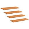 vidaXL Stair Treads 4 pcs 90 x 30 x 2 cm Light Brown Solid Beech Wood