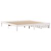 vidaXL Bed Frame with Drawers without Mattress White 180x200 cm Super King