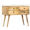 vidaXL Sideboard 85x40x71 cm Solid Mango Wood