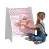 KidKraft Children's Sling Bookshelf Pink and White 60.96 x 29.85 x 71.12 cm