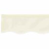 vidaXL Awning Replacement Fabric Cream 250 x 200 cm Canvas