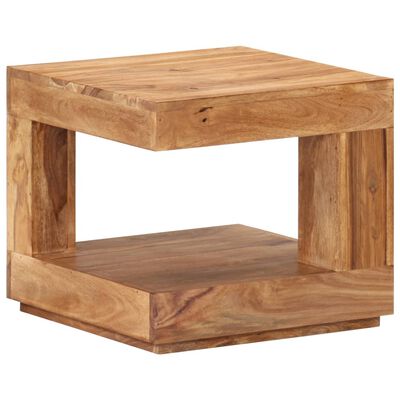 vidaXL Coffee Table 45x45x40 cm Solid Wood Acacia