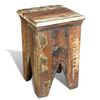 vidaXL Stool Solid Reclaimed Wood
