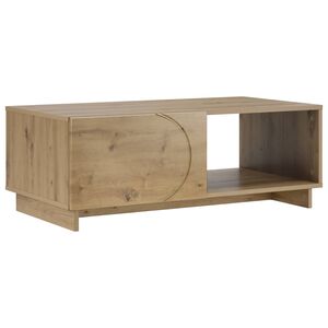 vidaXL Coffee Table Artisan Oak 95 x 50.5 x 35 cm Engineered Wood