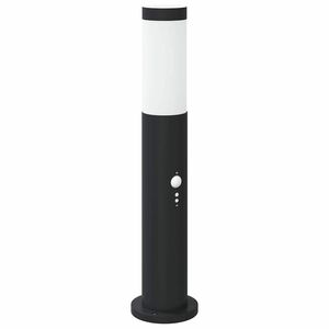 vidaXL Bollard Light with Sensor 50 cm Stainless Steel IP44