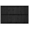 vidaXL Wall Headboard Black 140x3x90 cm Solid Wood Pine