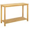 vidaXL Garden Console Table Light Acacia 110 x 40 x 75 cm